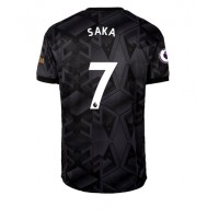 Arsenal Bukayo Saka #7 Fotballklær Bortedrakt 2022-23 Kortermet